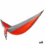 Hängematte Aktive Rot Grau 300 x 0,5 x 140 cm (4 Stück)