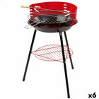 Grill Tragbarer Aktive Rot 37 x 61 x 45 cm Holz Eisen Ø 38 cm