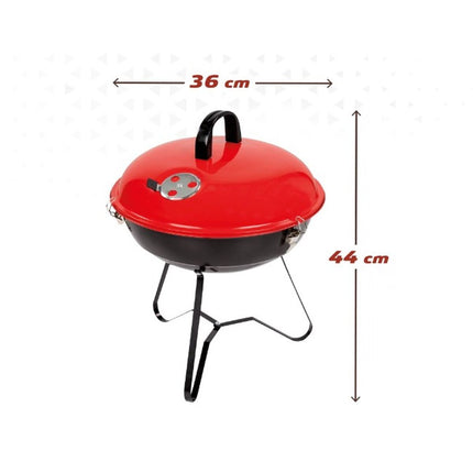 Grill Tragbarer Aktive Rot 36 x 44 x 36 cm Ø 36 cm Emailliertes Metall
