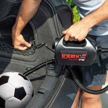 Elektrische Luftpumpe Intex Quick Fill Innen/Außenbereich 220-240 V 4 Stück