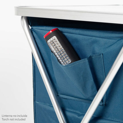 Campingschrank Aktive Biegsam Blau 2 Stück 60 x 67 x 44 cm