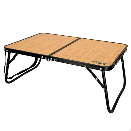 Table Klapptisch Aktive Camping Bambus 60 x 25 x 40 cm (4 Stück)