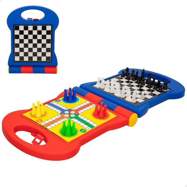 Tischspiel Colorbaby Schach (12 Stück) (105 Stücke)