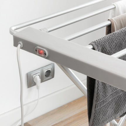 Klappbarer elektrischer Wäscheständer InnovaGoods 6 Stangen