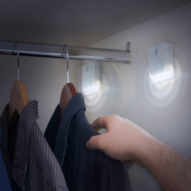 LED-Lampe mit Bewegungssensor InnovaGoods 2 Stück