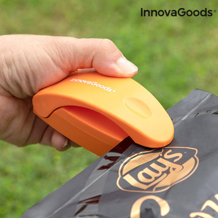 InnovaGoods Beutelverschließer mit Schneider und Magnet