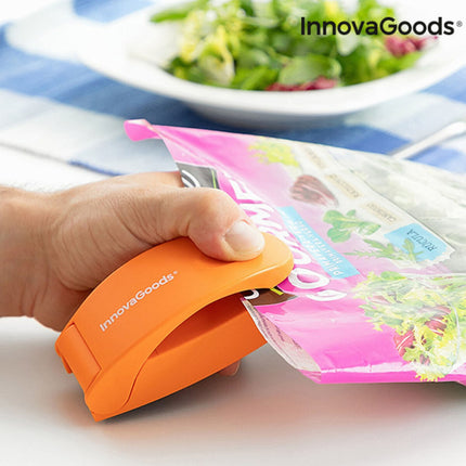 InnovaGoods Beutelverschließer mit Schneider und Magnet