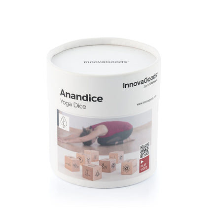 Yoga Würfelspiel Anandice InnovaGoods 7 Stücke