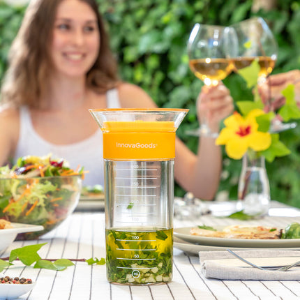 Soßen- und Vinaigrette-Emulgator mit Rezepten Dressix InnovaGoods