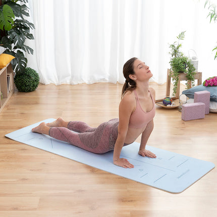 Rutschfeste Yogamatte  mit Positionierungslinien Asamat InnovaGoods