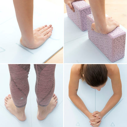 Rutschfeste Yogamatte  mit Positionierungslinien Asamat InnovaGoods
