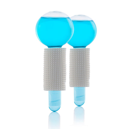 Gesichtskugeln mit Kühleffekt aus Kristall Friballs InnovaGoods 2 Stück