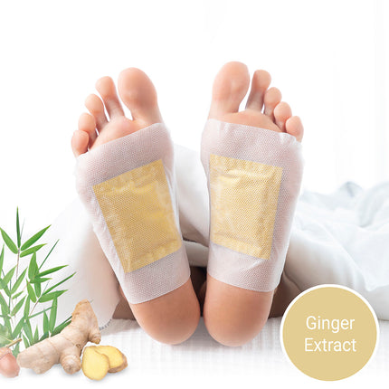 Detox Fußpflaster Ginger InnovaGoods 10 Stück