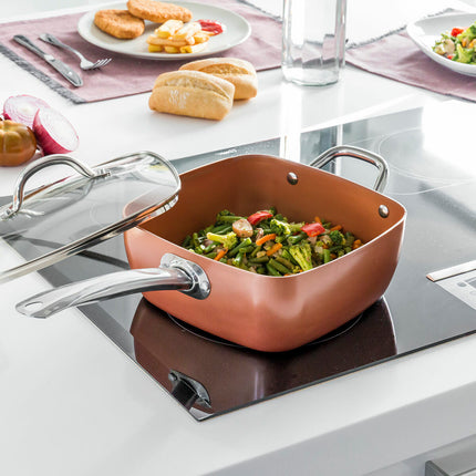 Copper 5 in 1 Multifunktionspfannenset Coppans InnovaGoods (Restauriert A)