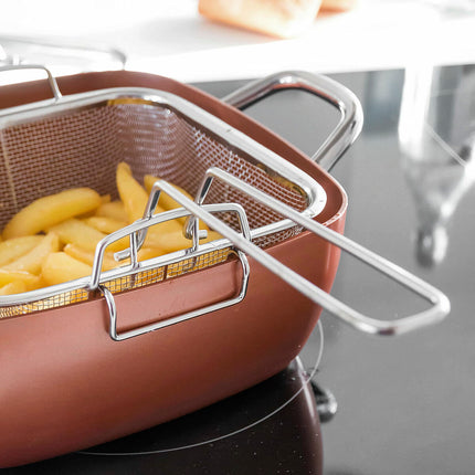 Copper 5 in 1 Multifunktionspfannenset Coppans InnovaGoods (Restauriert A)