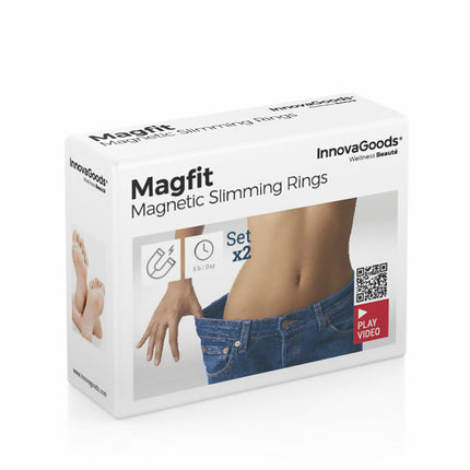 Magnetringe zum Abnehmen Magfit InnovaGoods Packung mit 2 Einheiten (Restauriert A)