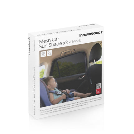 Sonnenschutzgitter für das Auto UVlock InnovaGoods V0103468 (Restauriert A)
