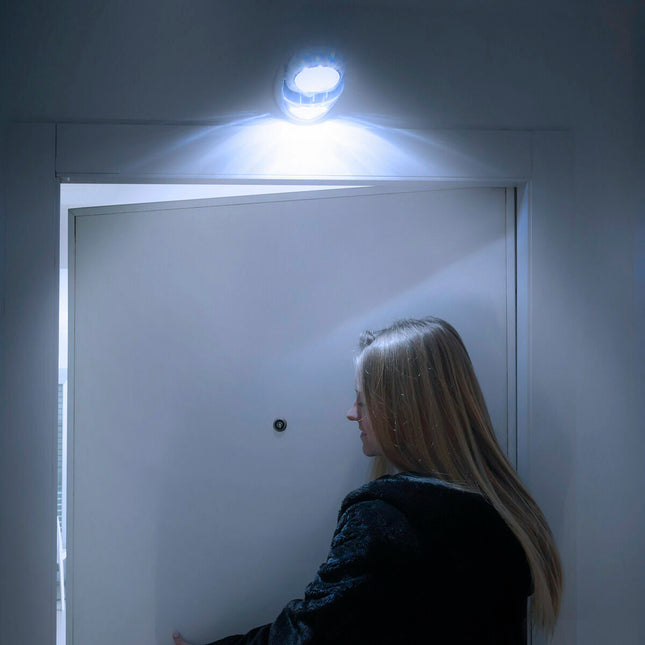 LED Lampe mit Bewegungssensor Lumact 360º InnovaGoods Grau (Restauriert A)