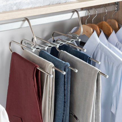 Mehrfachbügel 5-in-1 für Hosen Havser InnovaGoods Edelstahl (Restauriert A)