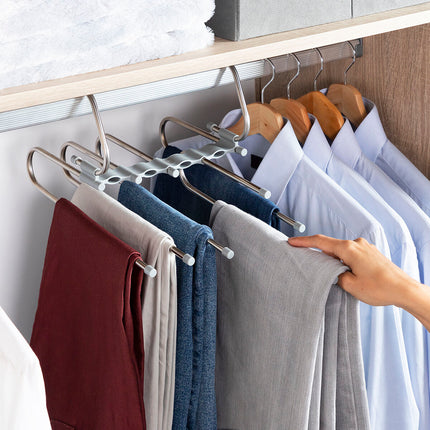 Mehrfachbügel 5-in-1 für Hosen Havser InnovaGoods Edelstahl (Restauriert A)
