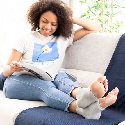 Feuchtigkeitsspendende Socken mit Gel-Pads und natürlichen Ölen Relocks InnovaGoods (Restauriert A)