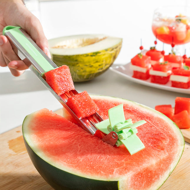 Wassermelonenwürfelschneider Cutmil InnovaGoods V0103449 Edelstahl (Restauriert A)