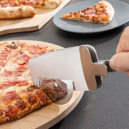 Pizzaschneider 4-in-1 Nice Slice InnovaGoods IG813215 Edelstahl (Restauriert A)