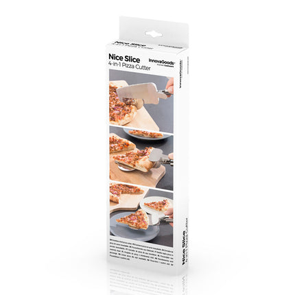 Pizzaschneider 4-in-1 Nice Slice InnovaGoods IG813215 Edelstahl (Restauriert A)