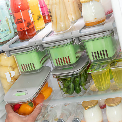 Lebensmittelbehälter Prefo InnovaGoods PREFO grün Silikon (Restauriert A+)