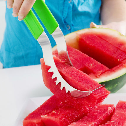 Wassermelonenschneider Wasslon InnovaGoods grün Edelstahl (Restauriert A)
