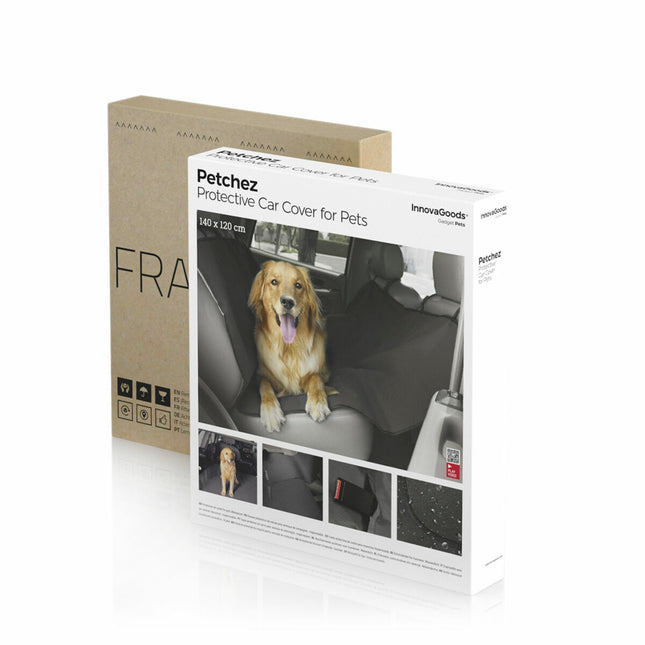 Autositzschutz für Haustiere Petchez InnovaGoods IG115168 (Restauriert A+)