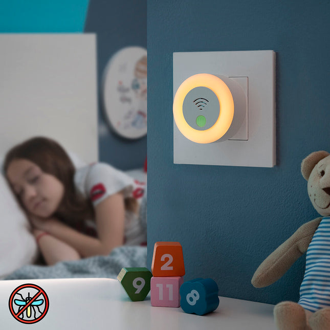 Ultraschall-Insektenvertreiber mit LED KL Litto InnovaGoods (Restauriert A+)