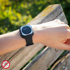 Ultraschall-Mückenschutzuhr Wristquitto InnovaGoods Schwarz Silikon (Restauriert A+)