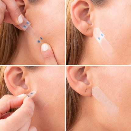 Unsichtbare selbstklebende Facelift-Patches Liftrik InnovaGoods 40 Stück (Restauriert A+)
