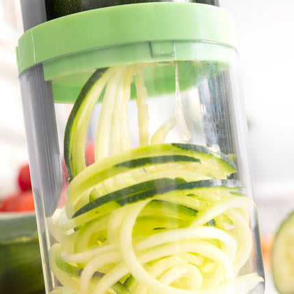 Gemüse -Spiralschneider und -Reibe mit Rezepten Vigizer InnovaGoods (Restauriert A)